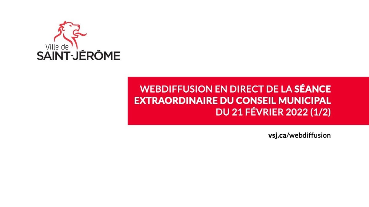 Près de 200 M$ d'investissements prévus d'ici 2024 à la Ville de Saint-Jérôme