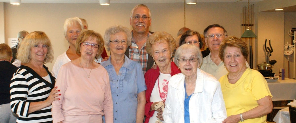 Pierre Dionne Labelle a visité les aînés de la résidence La Jérômienne, à la fin août. Photo Paul Alain