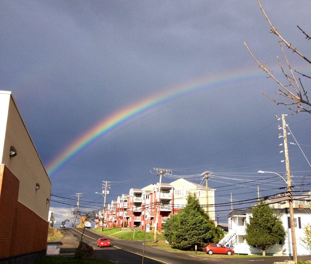 Arc-en-ciel rue Brière