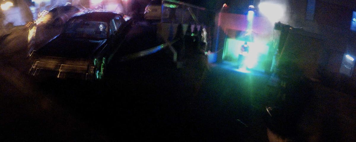 Une maison de l'horreur au coin du croissant de la rue Gaston-Poirier, dans le secteur Lafontaine, à Saint-Jérôme.