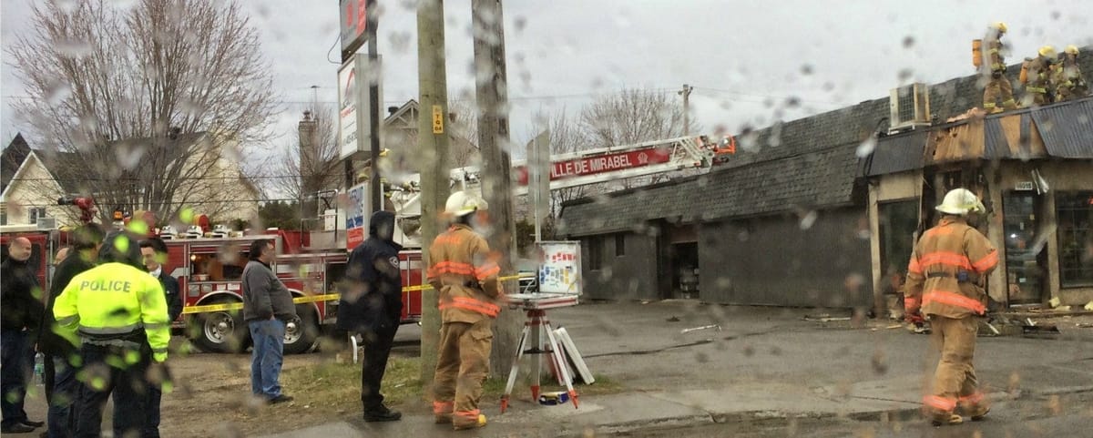 Incendie à Saint-Janvier