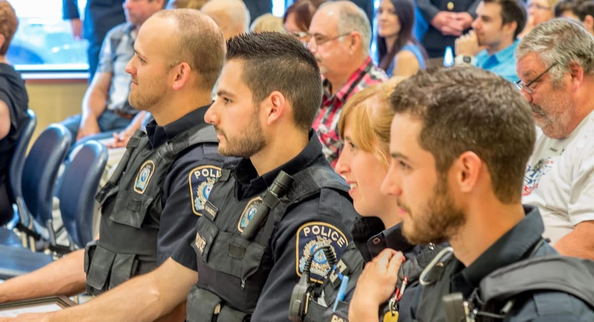 Quatre policiers de Saint-Jérôme honorés pour des actes méritoires