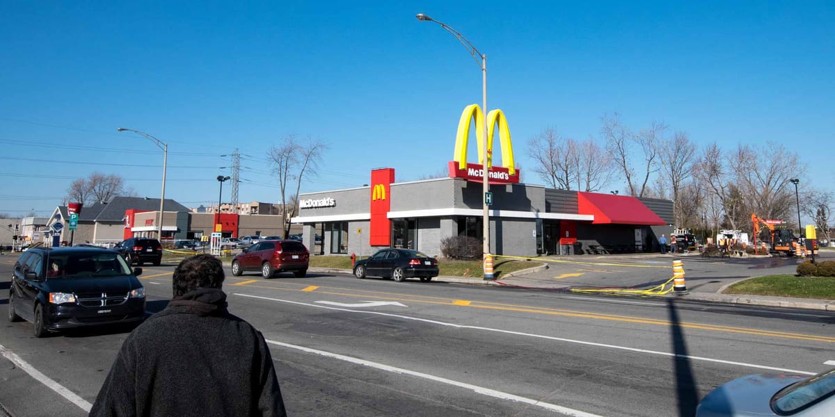 Une fuite de gaz a empêché le restaurant McDonald's de Saint-Antoine d'être ouvert le midi du mardi 10 novembre 2015.