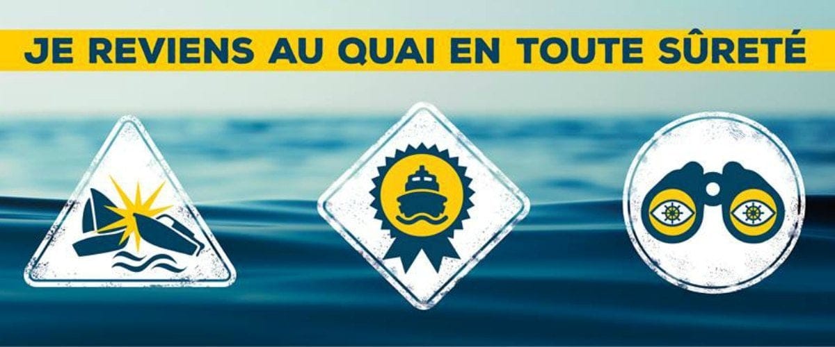La Sûreté du Québec souhaite votre retour au quai