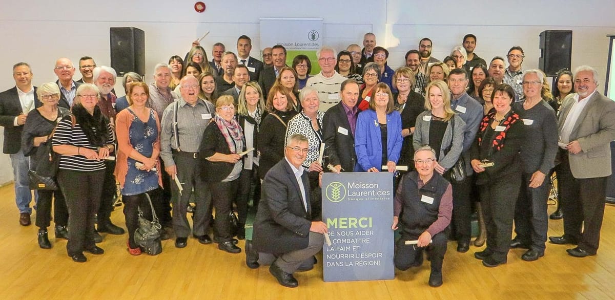 Les bénévoles de Moisson Laurentides ont fait plus de 11 000 heures en 2016