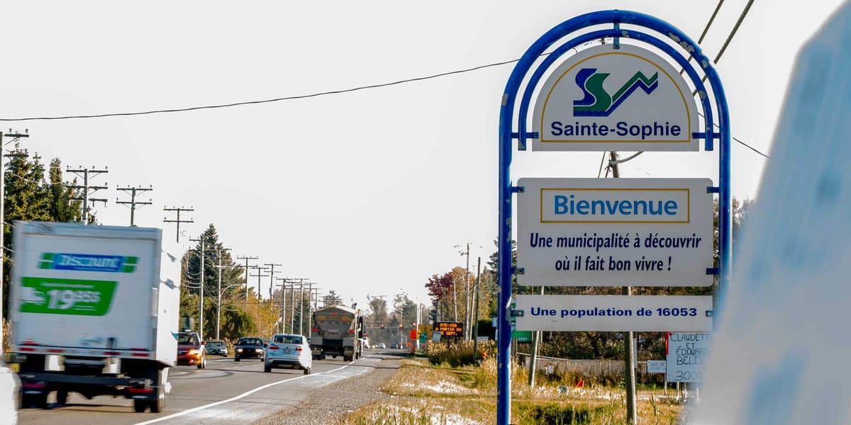 La mairesse de Sainte-Sophie et le ministère des Transports s'affrontent sur la route 158