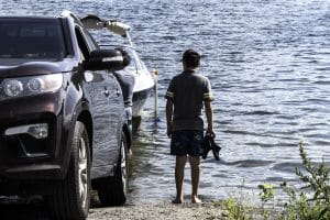 Descente de bateau au lac de l’Achigan