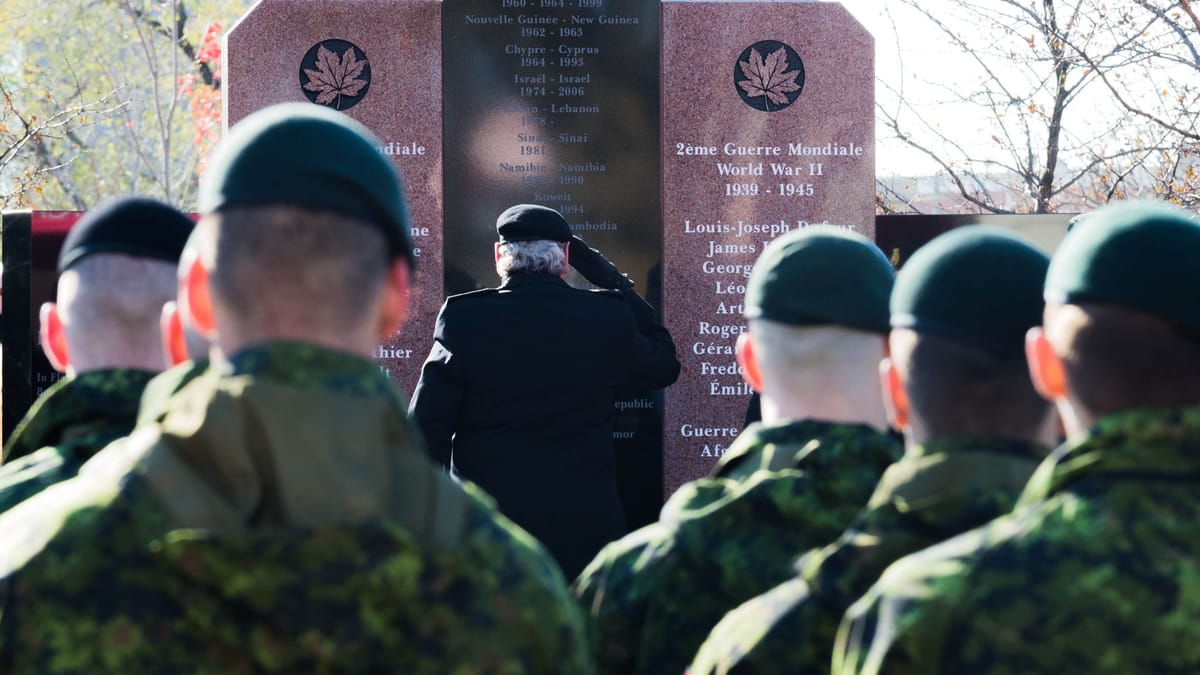 Quelques moments de silence, un 11 novembre à Saint-Jérôme