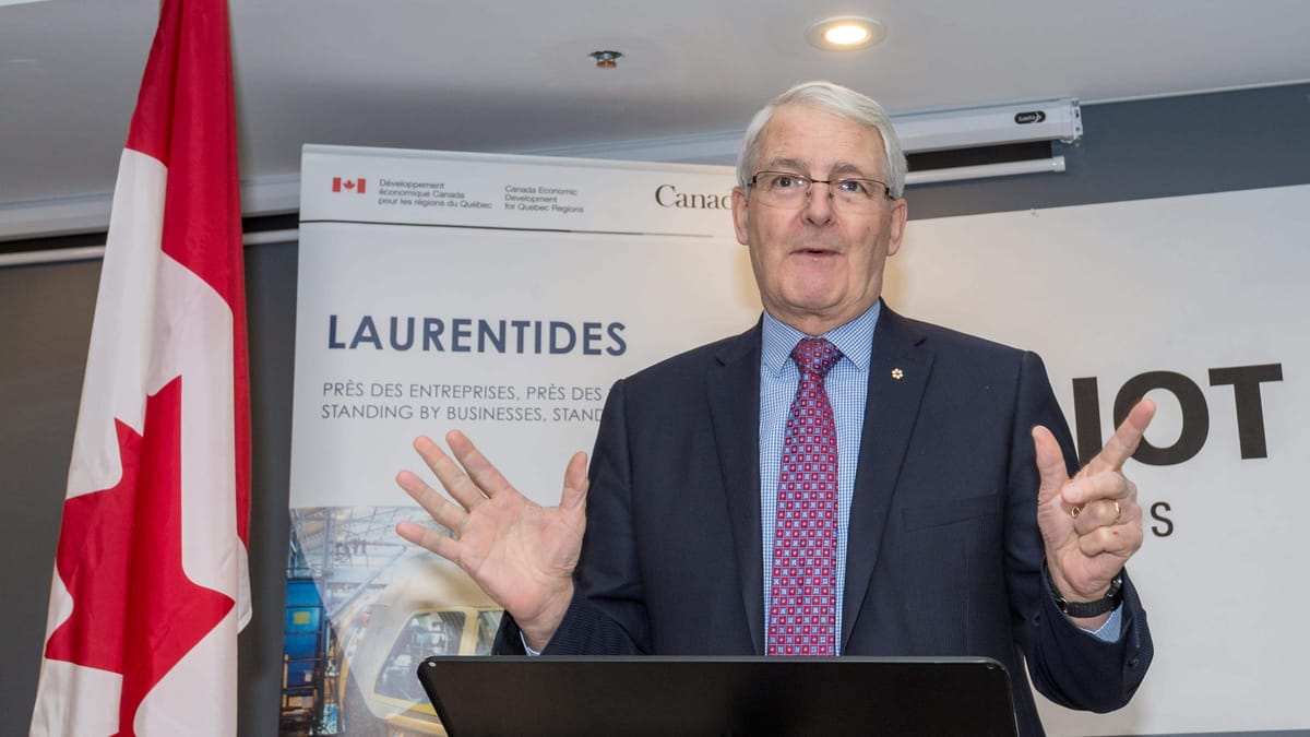 Marc Garneau annonce de l'aide financière pour 150 nouveaux emplois à Saint-Jérôme et Mirabel