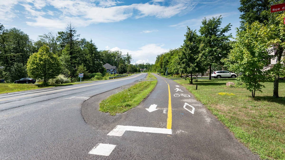 La rue Lamontagne prévue pour accueillir jusqu'à 30 000 véhicules par jour en 2005