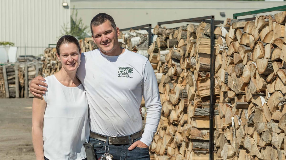 Carol-Ann Creighton et Étienne Saint-Hilaire sont fiers de l'entreprise qu'ils ont construite. «J'ai des employés, de l'équip