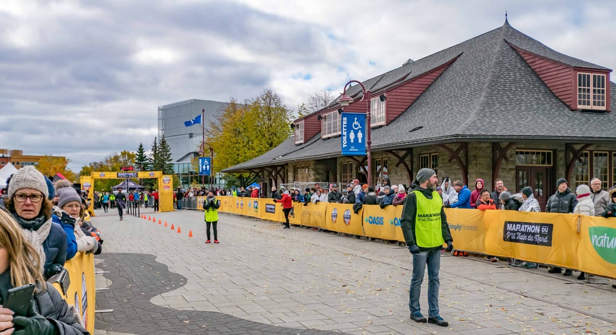 Tchou tchou, le marathon du P'tit Train du Nord!