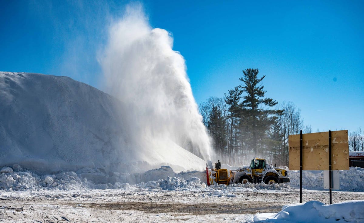 Aurons-nous la place pour toute la neige tombée cet hiver?