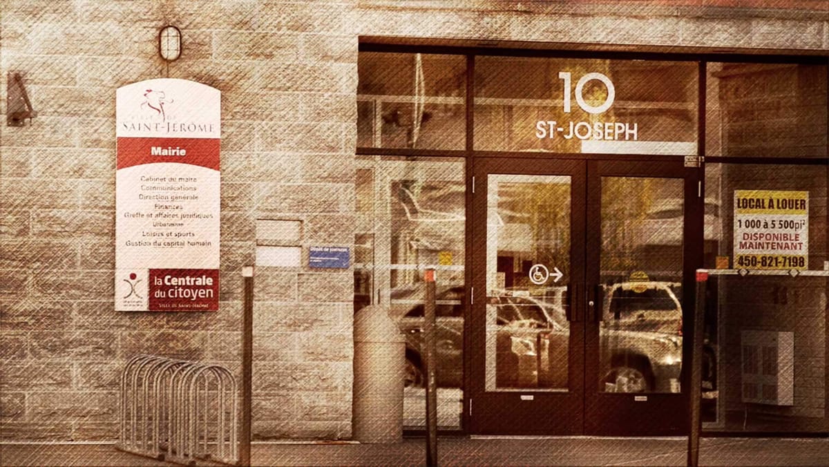 Ce qui s'est passé le 6 octobre 2017 à la mairie de Saint-Jérôme