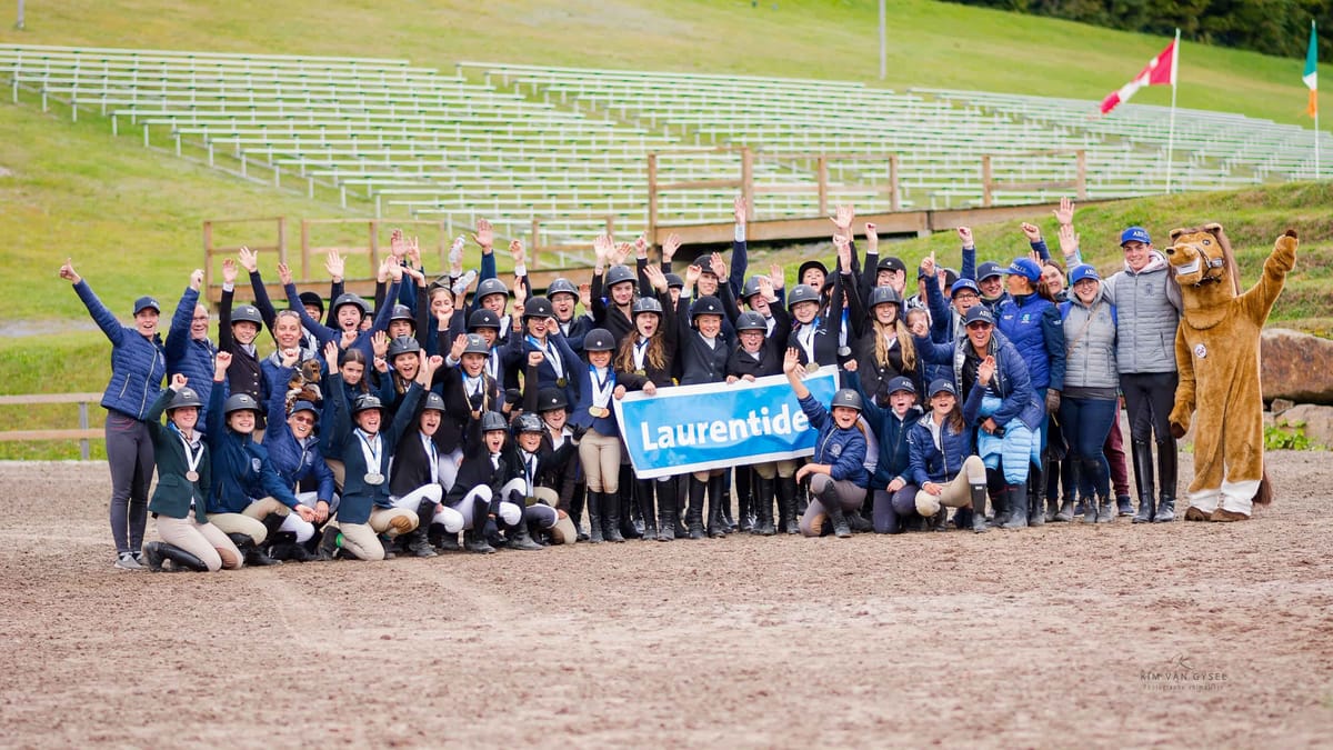 La région championne des Jeux équestres du Québec 2019