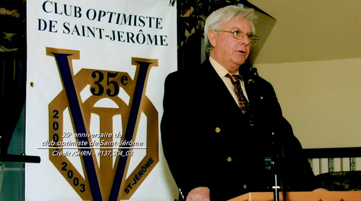 Jean Mercier : De l'excavation aux Optimistes, en passant par le patinage artistique!