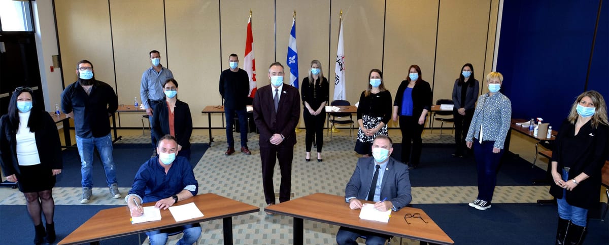 Nouvelle convention collective pour les cols bleus à Saint-Jérôme