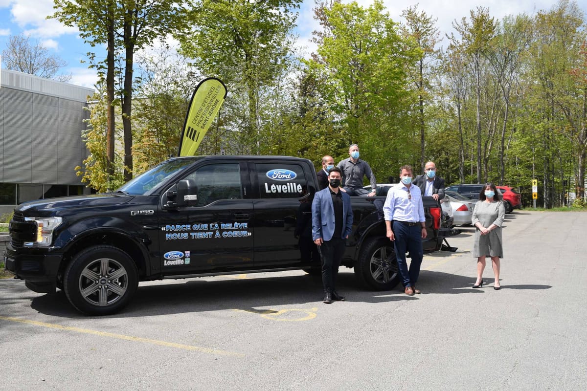 Un F-150 de Léveillé Ford pour apprendre au Centre d'études professionnelles Saint-Jérôme
