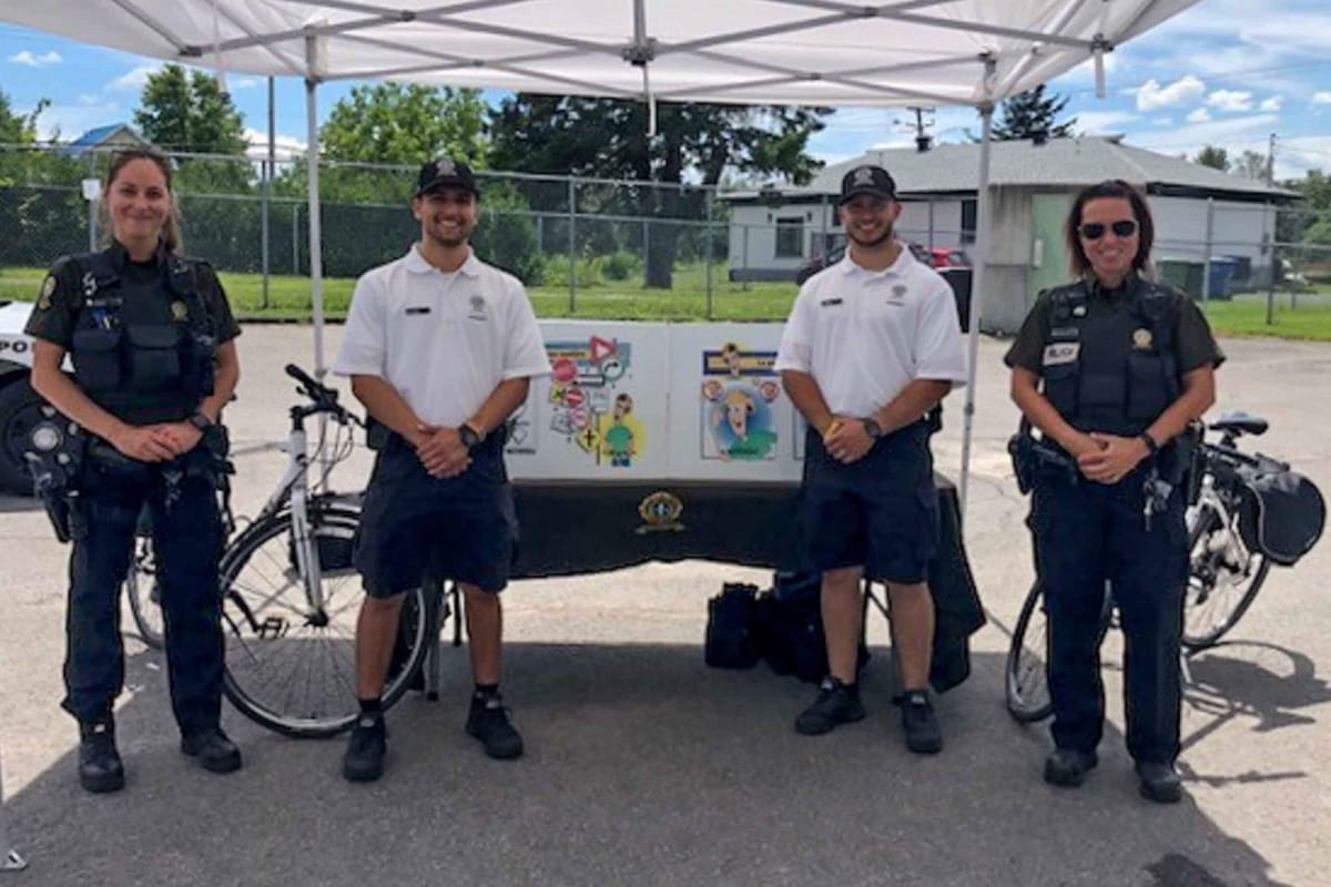 Les cadets de la SQ vont au-devant de la population