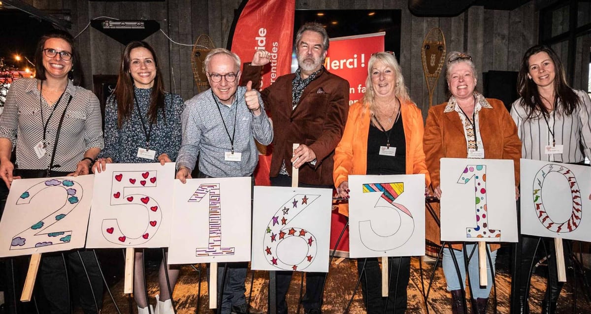 2,5 millions de $, un record pour Centraide Laurentides