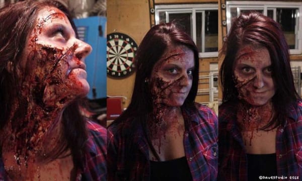 Un zombie crée par David Therrien l'an dernier.