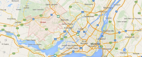 Mirabel est un très grand territoire et l'auteure nous rappelle que la démolition de l'aérogare ne signifie pas que la ville