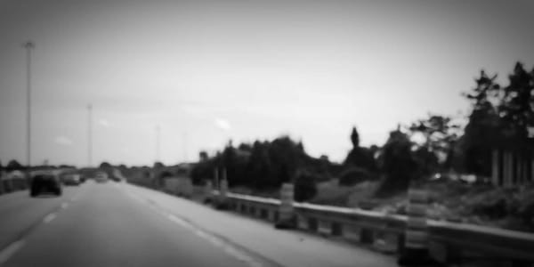 L'autoroute 15, direction sud, juste avant le boulevard de La Salette, à Saint-Jérôme.