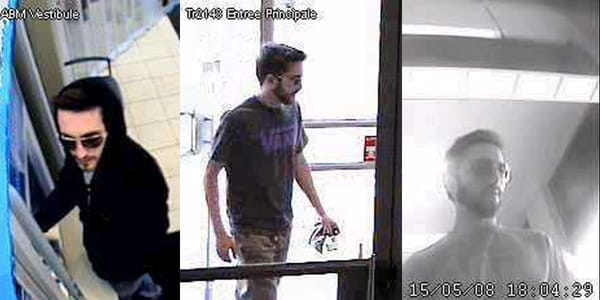 La police de Saint-Jérôme diffuse ces images d'un homme qui aurait retiré pour plus de 40 000$ d'argent qui n'était pas à lui