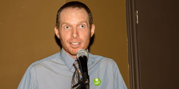 Joey Leckman est le candidat du Parti vert dans Rivière-du-Nord.