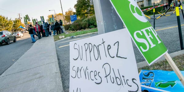 On demandait aux passants de klaxonner, autant sur la rue De Martigny que sur la rue Saint-Georges, devant les édifices du go