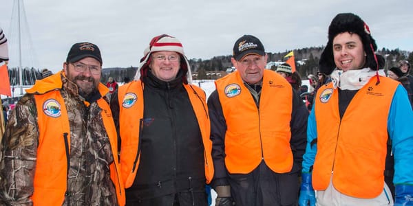 Mission accomplie pour Michel Fortin et ses amis de l'Association de Chasse et Pêche de Sainte-Agathe-des-Monts pour s'être o