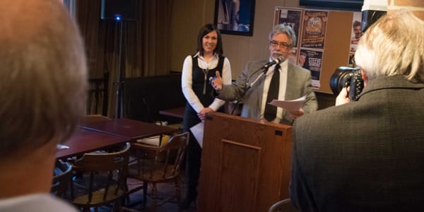 Karine Raymond et Michel Métivier, de la CCISJ, sont les deux personnes chargées d'organiser le Gala des Zénith cette année.