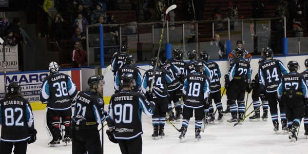 C’était le dernier match de saison régulière que les Panthères disputaient à l’aréna Melançon, le 2 mars 2016.