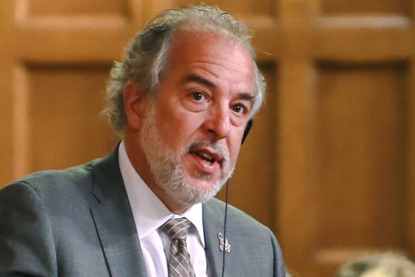 Le député de Rivière-du-Nord et chef intérimaire du Bloc québécois, Rhéal Fortin.