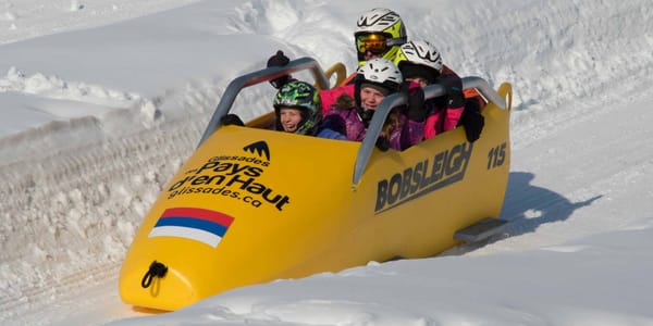 Des bobsleighs pour une sensation olympique à Piedmont