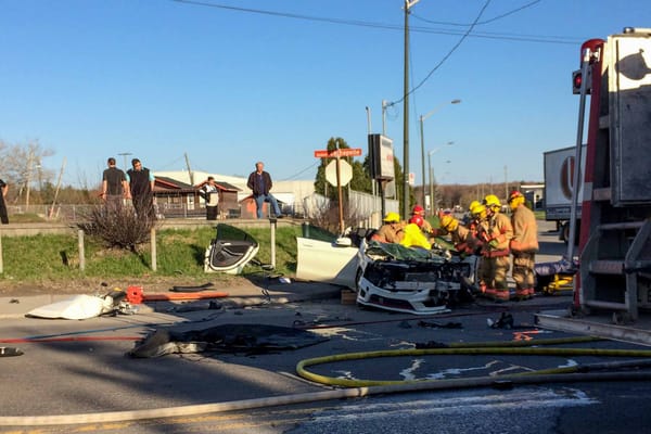 Accident au coin de la route 158 et de la rue Nobel
