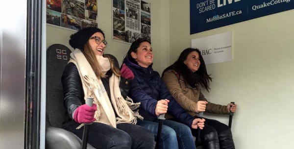 Vivez un tremblement de terre à Sainte-Adèle le 13 mai