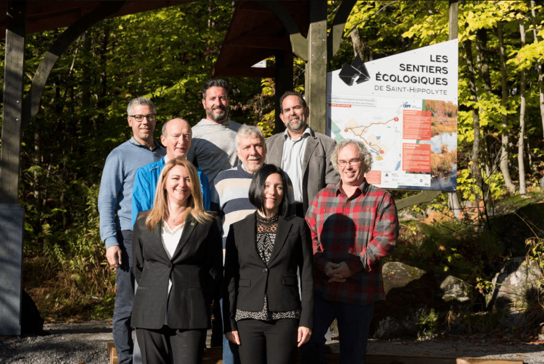Inauguration officielle des Sentiers écologiques de Saint-Hippolyte