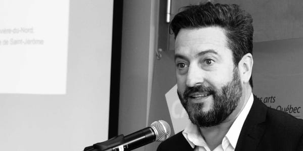 Bruno Laroche, maire de Saint-Hippolyte, agissant ici à titre de président de la Table des préfets des Laurentides, en févrie