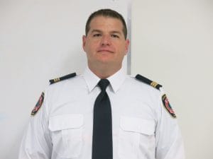 Nouveau chef des pompiers à Saint-Hippolyte
