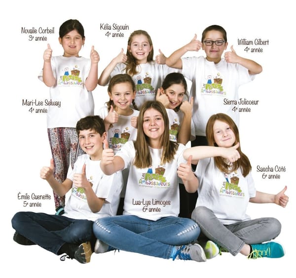 Les Petits ambassadeurs débarquent à Saint-Hippolyte pour la collecte des matières organiques