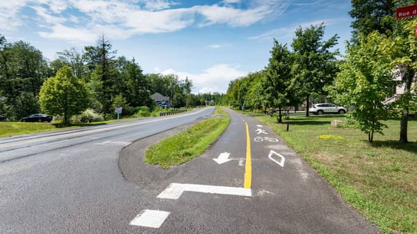 La rue Lamontagne prévue pour accueillir jusqu'à 30 000 véhicules par jour en 2005