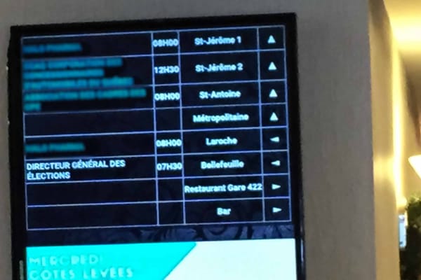 Élections Québec rencontre des élus municipaux à Saint-Jérôme