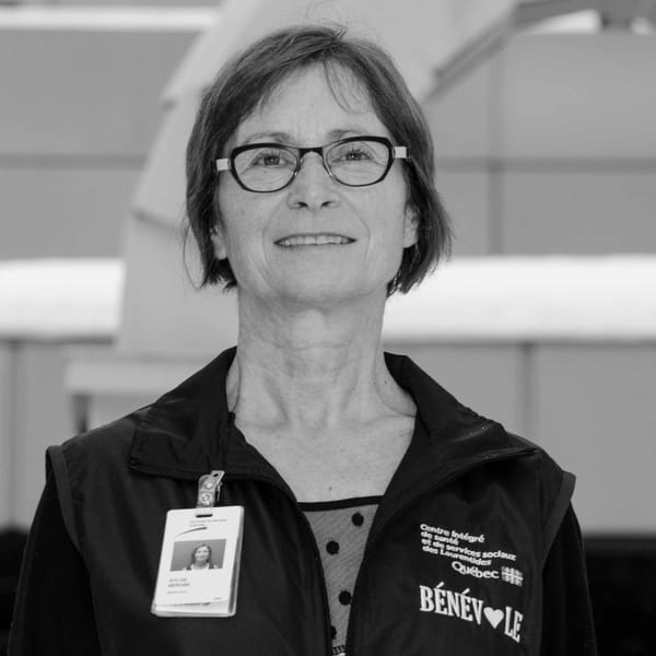 Sylvie Bérubé: Bénévole en radiologie