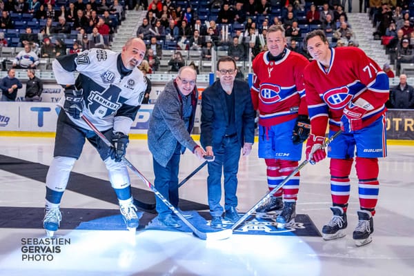Centraide récolte 15 000$ lors d'un match contre les Anciens Canadiens