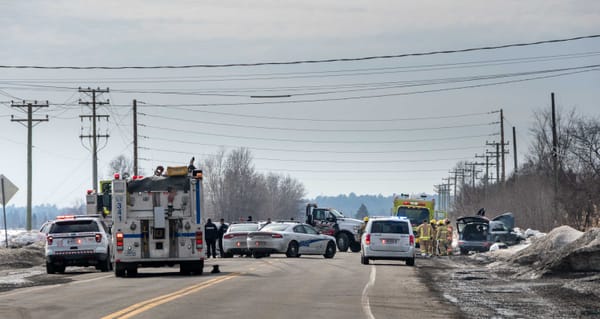 La route 158 fermée deux heures après un accident