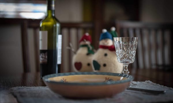 Saint-Jérôme, mon amour, un texte du Jour de l'an en mars - souper confiné - jour 7, 25 mars 2020