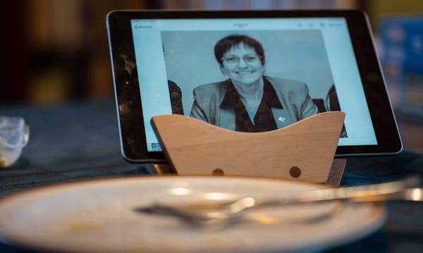 Poursuivons notre chemin en gardant notre sourire - Louise Gallant - souper confiné - jour 35, le 4 mai 2020