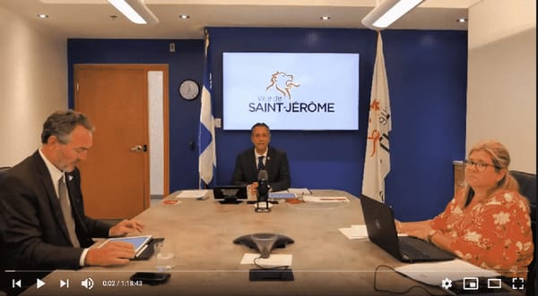 Le maire de Saint-Jérôme veut des assemblées du conseil à huis clos jusqu'en 2021... pour protéger les pompiers