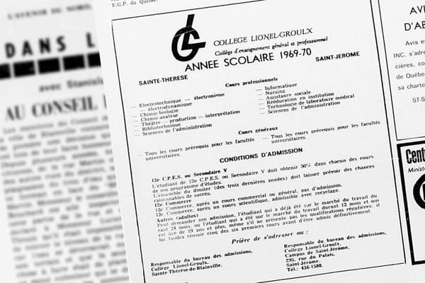 Le Cégep de Saint-Jérôme souligne ses 50 ans cette année